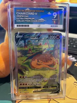 Mint Charizard v SWSH260 Ace 9 Beautiful Pokemon Card Promo - Image 2