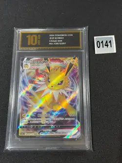 Pokemon PTCG S-Chinese Card Jolteon VMax CS4aC-049 Grade 10 - Image 1