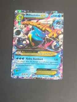 M Blastoise EX 30/146 XY Base Set Holo Ultra Rare Pokemon Card Near Mint - Image 2