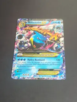 M Blastoise EX 30/146 XY Base Set Holo Ultra Rare Pokemon Card Near Mint - Image 5