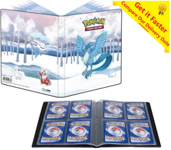 Frosted Forest ULTRA PRO Pokemon 4 Pocket Portfolio Holds up to 80 Cards - Image 1