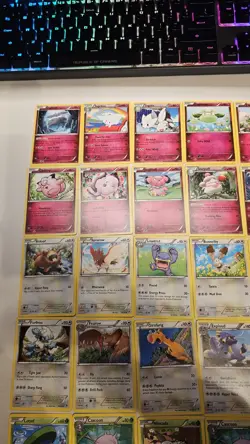 Pokemon XY Fates Collide & Evolutions Cards Lot 30 - Fairy & Grass - Image 2