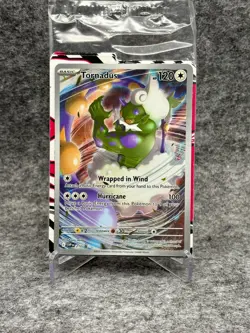 Thundurus 209 Sv: Scarlet & Violet Promo Cards Holo Black Star Prom - Image 1