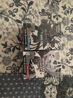 Black Bolt and White Flare Booster Bundle Lot Sealed Pokemon - Image 1