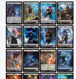 MTG Final Fantasy FIN Tokens – Pick Your Card -Foil & Non-Foil - Image 1