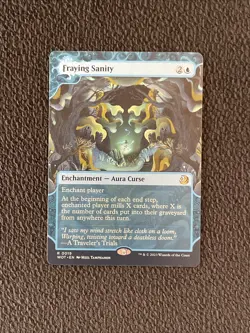 MTG - Fraying Sanity - WOT 0019 NM - Wilds of Eldraine: Enchanting Tales - Magic - Image 1