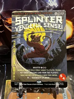 MTG | Splinter, Vengeful Sensei - Ink-Eyes [Secret Lair TMNT] NF - Image 1