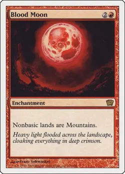 Blood Moon [9ED - 176] - MP [Normal] TCG MTG - Image 1