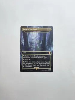 Paths of the Dead - Mythic Land Borderless Regular MTG Commander LOTR [362] - Image 1
