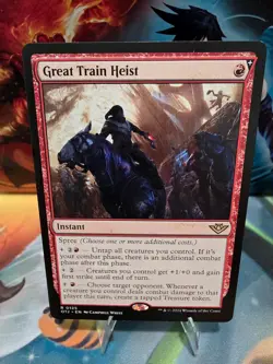 Great Train Heist - 125 - Rare - Outlaws of Thunder Junction - LP - Image 1