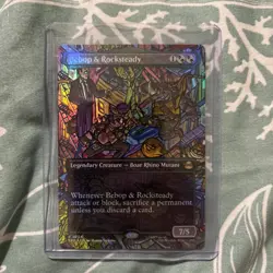 Bebop & Rocksteady (Borderless) Teenage Mutant Ninja Turtles Foil - Image 1