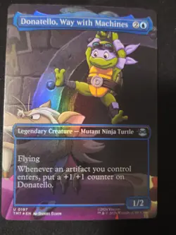 Donatello, Way with Machines (Borderless) Teenage Mutant Ninja Turtles Foil - Image 1