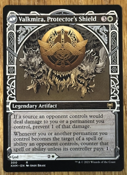 MTG Kaldheim, Reidane, God of the Worthy /Valkmira, Protector's Shield -Showcase - Image 2