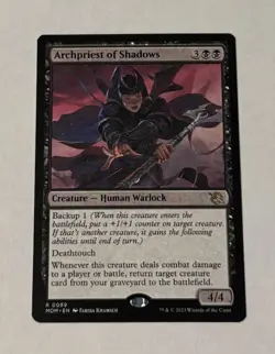 MTG Archpriest of Shadows - March of the Machine NM - Image 1