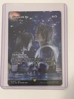 Stay with Me - Rhystic Study (Showcase) Final Fantasy: Through the Ages Regular - Image 1