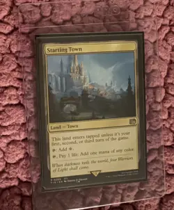 MTG Magic the Gathering Starting Town (289/764) Final Fantasy LP - Image 1