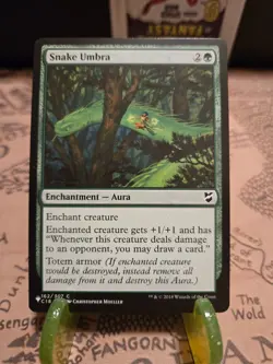 MTG Snake Umbra The List Reprints Regular Common NM - Image 1