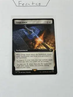 Magic Forge Anew Rare Extended Art NM The Lord of the Rings Ships Same Day! - Image 1