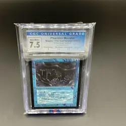 CGC Graded 7.5 Phantom Monster - Collector's Edition MTG Magic - Image 1
