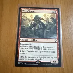 Brash Taunter - N/M - Murders At Karlov Manor - MTG Magic The Gathering - Image 1