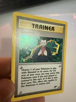 Pokemon Gym Challenge Giovanni Holo 18/132 Vintage NM - Image 4