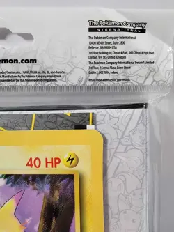 Pokemon 25th Anniversary First Partner Collector's Binder SEALED w/Pikachu - Image 5