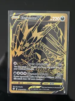 Pokemon Eternatus V Shining Fates SV121/SV122 Shiny Holo Rare 220 HP English - Image 1