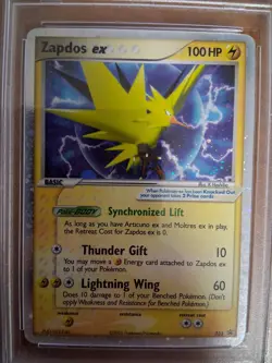 Pokemon TCG Zapdos EX Black Star Promo Holo 2005 #033 Psa Grade 4 - Image 4