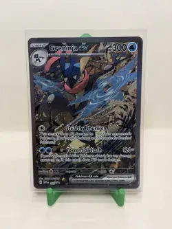 Greninja ex 132 SVP Black Star Promo: Holo Pokemon Card English - Image 1
