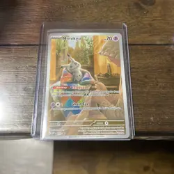 Mimikyu SVP 075 Black Star Promo Paldean Fates Pokemon - Image 1