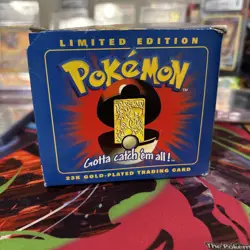 1999 Pokemon Burger King Charizard 23K Gold Plated Trading Card SEALED 🔥🔥🔥 - Image 2