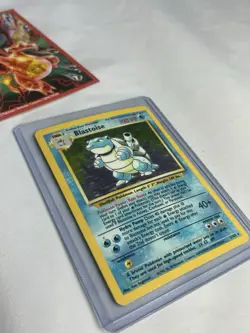 Blastoise 2/102 Holo Rare Base Set Pokemon Card - Image 3