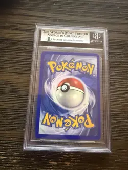 #5 Pokemon 2000 Neo Genesis Feraligatr Holo –BGS Beckett 9 - Image 2