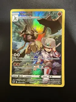 Pokemon TCG Kleavor TG08/TG30 Holo Astral Radiance Trainer Gallery LP - Image 1