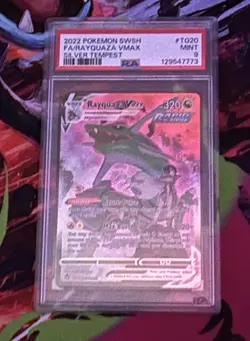 2022 Pokemon Silver Tempest Rayquaza VMAX - Image 1