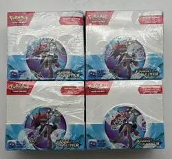Lot of (4) Pokemon TCG Journey Together Enhanced Booster Boxes SEALED NEW - Image 1