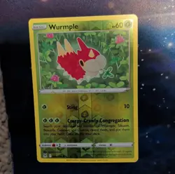 Pokemon TCG Wurmple 006/196 Lost Origin Common Reverse Holo Basic 60 HP Eng - Image 1