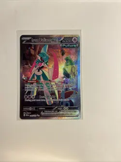 Pokemon TCG Iron Valiant EX Paradox Rift 249/182 Special Illustration Rare - Image 2