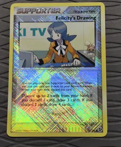 Felicity's Drawing Crosshatch Reverse Holo [Pokemon League Promo] 98/106 - Image 1