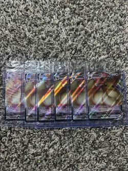 Pokemon TCG Eevee VMAX SWSH087 Holo Black Star Promo NM/M Sealed (6) - Image 1