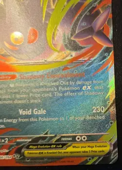 Mega Gengar EX 056/094 Double Rare Phantasmal Flames Pokemon TCG - Image 5