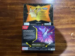 Pokemon TCG Pikachu v Shining Fates and Mega Latias ex Box Lot (New/Sealed) - Image 2