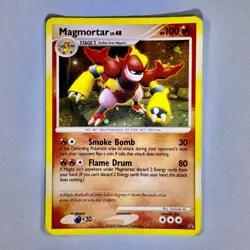 POKEMON Diamond Pearl BLACK STAR Holo PROMO DP20 MAGMORTAR Lv.48 HP - Image 1