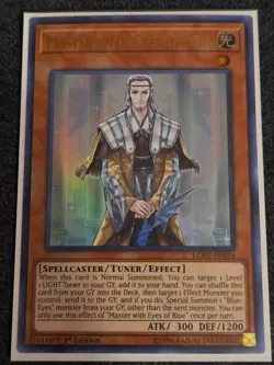 Yugioh Master with Eyes of Blue LCKC-EN014 Ultra Rare NM 1st - Image 1