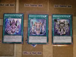 YUGIOH ABYSS-SCALE OF THE KRAKEN + MIZUCHI + CETUS COMMON 1ST/UNLIMITED NM - Image 1