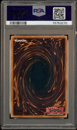 2006 Yu-Gi-Oh! Dark Revelation Vol.3 Horus the Black Flame Dragon LV8 PSA 9 - Image 2