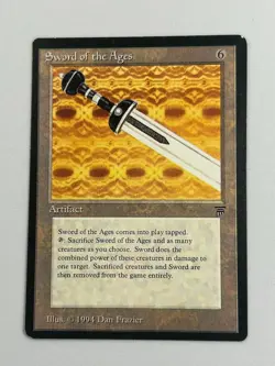 Sword of the Ages - Legends 1994 - MTG card [LP] - Image 1