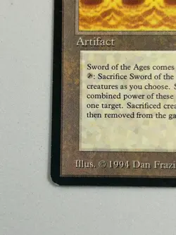 Sword of the Ages - Legends 1994 - MTG card [LP] - Image 4