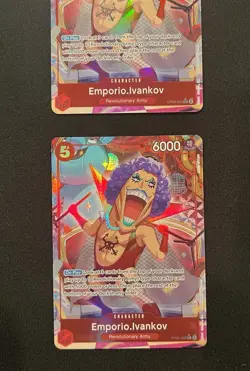 One Piece Emporio Ivankov Card Alt PRB-01 Full Art QTY 2 OP06-003 English - Image 2
