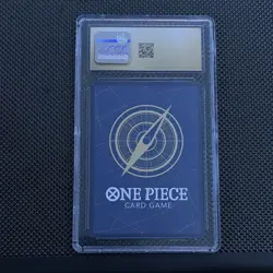 One Piece Nico Robin OP05-010 Premium Booster Borderless CGC Pristine 10 - Image 2